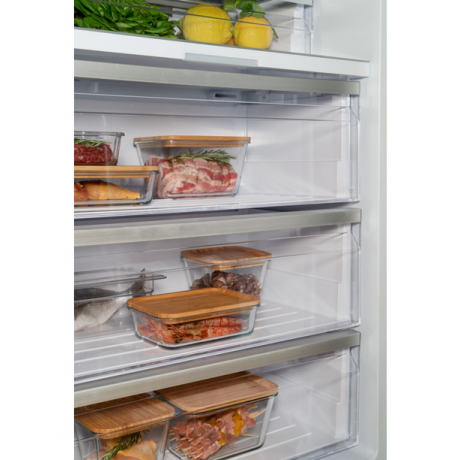 BERTAZZONI RWBM4590S5FPNS Εντοιχιζόμενος Ψυγειοκαταψύκτης + Κελάρι Κρασιών Λευκό